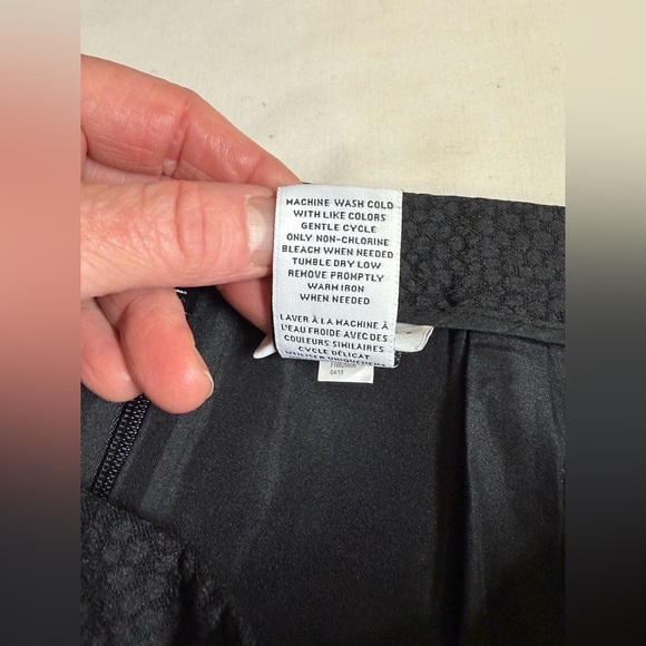 PETER PILOTTO for TARGET Black and White Asymmetrical Mini skirt size 6 - Picture 11 of 13